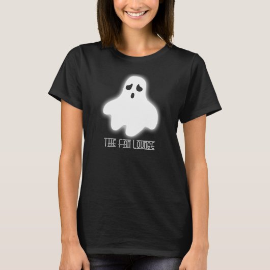 Das T-Shirt-Halloween-Geist der Frauen T-Shirt (Vorderseite)