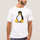 Das T-Shirt Männer Linuxs Tux (Vorderseite)