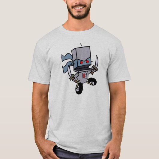 Das T-Shirt Meuchelmörder-Roboter-der großen (Vorderseite)