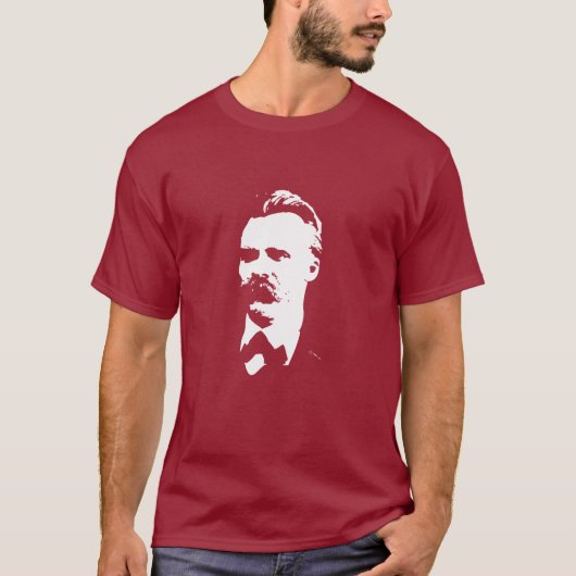 Das T-Shirt Nietzsche Männer (Vorderseite)