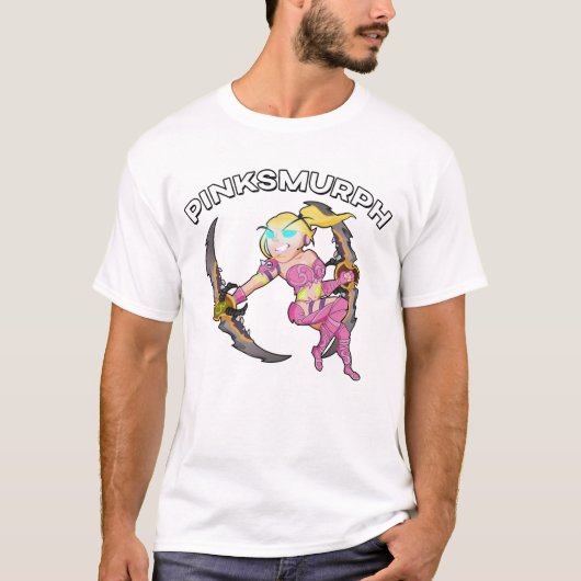 Das T-Shirt rosa AVW-Männer (Vorderseite)