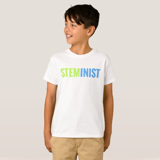Das T-Shirt STEMinist Kinder (Vorne ganz)