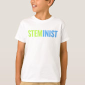 Das T-Shirt STEMinist Kinder (Vorderseite)