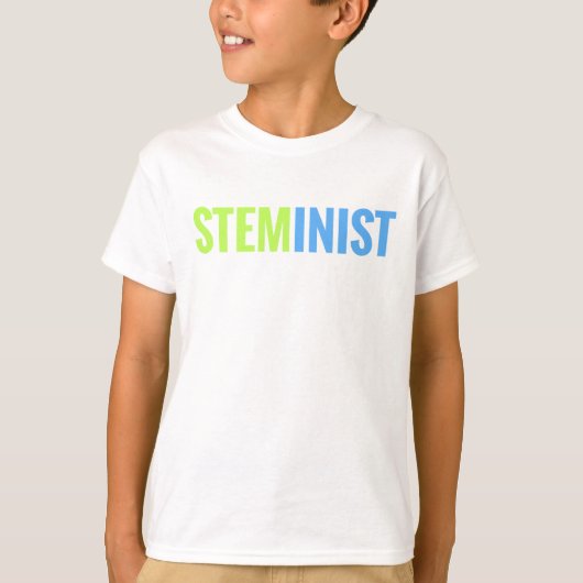 Das T-Shirt STEMinist Kinder (Vorderseite)