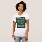 Das T-Shirt 'The Knowledge Paradox' (Vorne ganz)