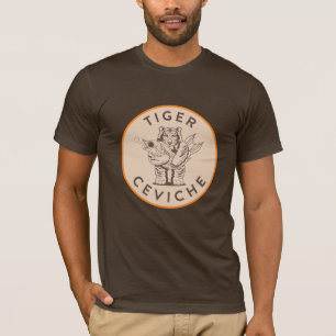 Das T-Shirt Tiger Ceviche Männer