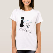 Das T-Shirt Wonderpoodles Frauen (Vorderseite)