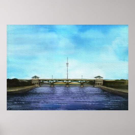 Das T-Shirts-Hindernis Poster (Vorne)