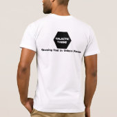 Das T-Stück der galaktischen Bauernhof-Männer T-Shirt (Rückseite)