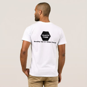 Das T-Stück der galaktischen Bauernhof-Männer T-Shirt