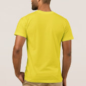 das T-Stück der grundlegenden Männer mit großem T-Shirt (Rückseite)