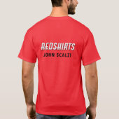 Das T-Stück der Redshirtmänner T-Shirt (Rückseite)