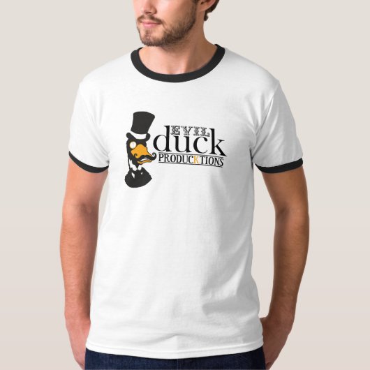 Das T-Stück der schlechten Männer der Ente T-Shirt (Vorderseite)
