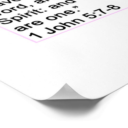 Das Tabernacle Poster (Ecke)