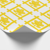 Das Tachibana-Wappen der Nichiren-Sekte Geschenkpapier (Ecke)