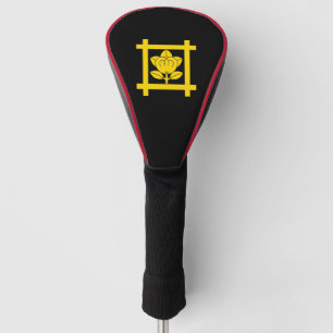 Das Tachibana-Wappen der Nichiren-Sekte Golf Headcover