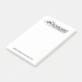 Das Tafel-Post-it-Zettel Post-it Klebezettel (angewinkelt)
