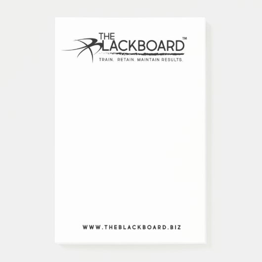 Das Tafel-Post-it-Zettel Post-it Klebezettel (Vorderseite)
