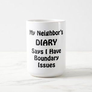 Das Tagebuch meines Nachbarn Kaffeetasse