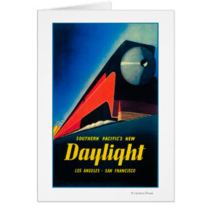 Das Tageslicht-Zug-fördernde Plakat