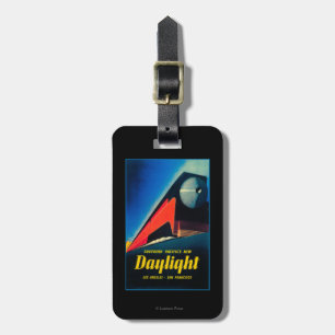 Das Tageslicht-Zug-fördernde Plakat Gepäckanhänger