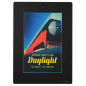 Das Tageslicht-Zug-fördernde Plakat Klemmbrett (Rückseite)