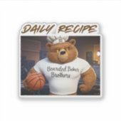 Das Tagesrezept Aufkleber (Vorderseite)