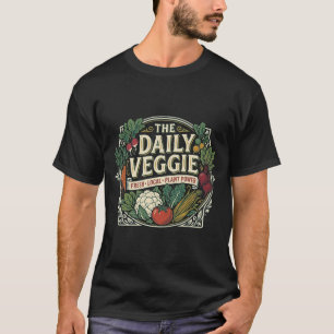 Das tägliche Gemüse Frische lokale Pflanzenkraft V T-Shirt