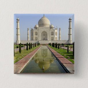 Das Taj Mahal, Agra, Uttar Pradesh, Indien, Button