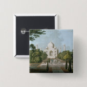 Das Taj Mahal, Agra, vom Garten Button (Vorne & Hinten)