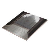 Das Taj Mahal gerahmt durch den Eingang zu Fliese (Seite)