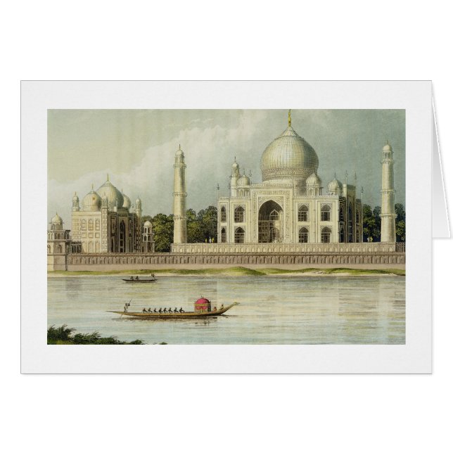 Das Taj Mahal, Grab des Kaisers Shah Jehan und (Vorderseite (Horizontal))