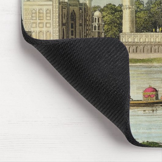 Das Taj Mahal, Grab des Kaisers Shah Jehan und Mousepad (Ecke)