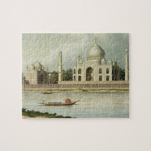 Das Taj Mahal, Grab des Kaisers Shah Jehan und Puzzle (Horizontal)