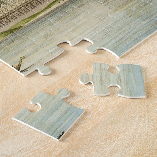 Das Taj Mahal, Grab des Kaisers Shah Jehan und Puzzle (Seite)