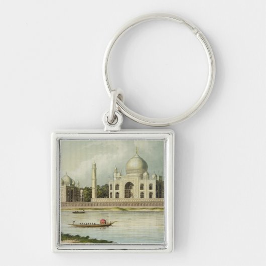 Das Taj Mahal, Grab des Kaisers Shah Jehan und Schlüsselanhänger (Vorne)