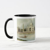 Das Taj Mahal, Grab des Kaisers Shah Jehan und Tasse (Links)
