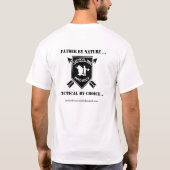 Das taktische Vater-Projekt T-Shirt (Rückseite)
