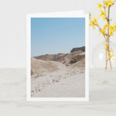 Das Tal der Könige, Luxor, Ägypten Karte (Gelbe Blume)