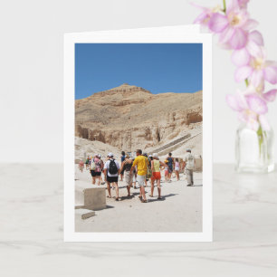 Das Tal der Könige, Reisegruppe, Ägypten Karte