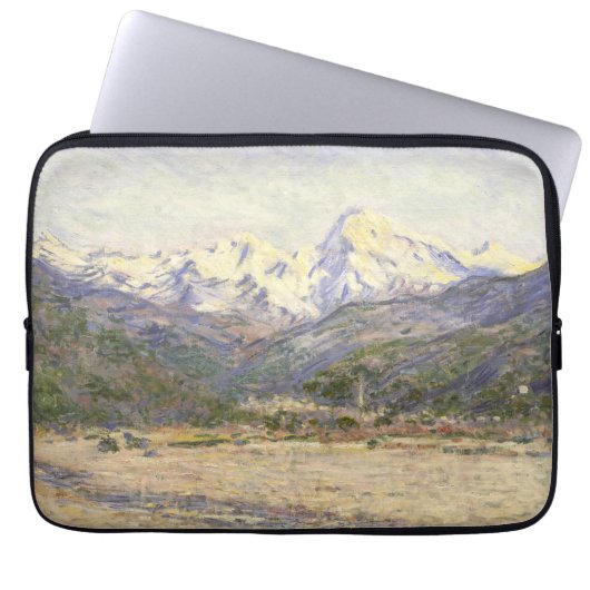 Das Tal der Nervia Claude Monet Laptopschutzhülle (Vorderseite)