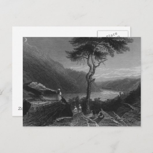 Das Tal der Shenandoah, von Jefferson Postkarte (Vorne/Hinten)