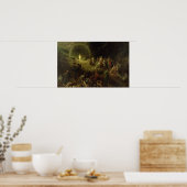 Das Tal der Tränen, 1883 Poster (Küche)