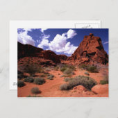Das Tal des Feuers, Las Vegas-Gebiete Postkarte (Vorne/Hinten)