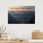 Das Tal des Schattens des Todes Poster (Küche)