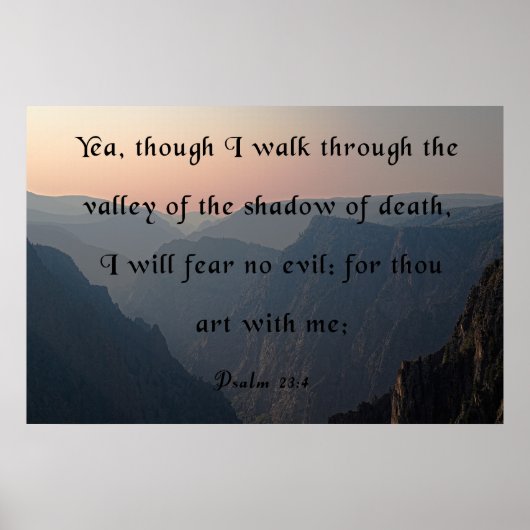 Das Tal des Schattens des Todes Poster (Vorne)