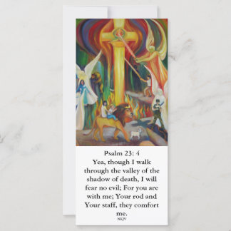 Das Tal des Schattens, Psalm 23-Schriftenkarte