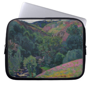 Das Tal des Sedelle, 1897 (Öl auf Leinwand) Laptopschutzhülle