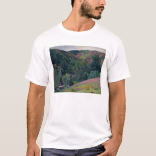Das Tal des Sedelle, 1897 (Öl auf Leinwand) T-Shirt