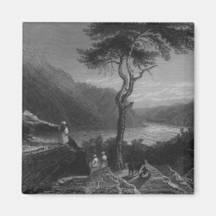 Das Tal des Shenandoah, von Jefferson Magnet